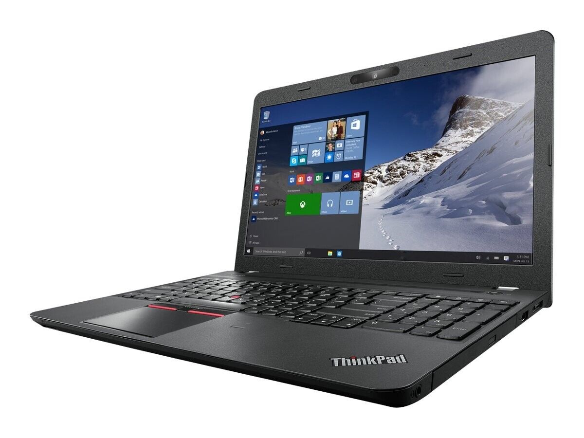 Lenovo ThinkPad E560 Laptop Computer Windows 10 Core i3 4GB Ram 128GB SSD WiFi
