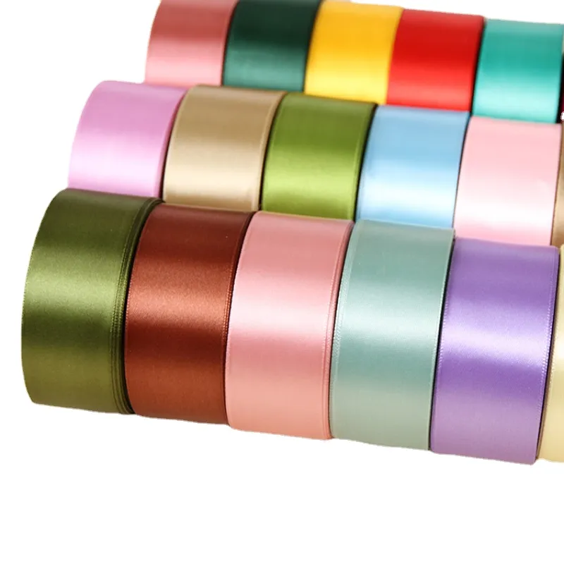 6mm 1cm 1.5cm 2cm 2.5cm 4cm 5cm saten kurdeleler kendi yapay ipek güller el sanatları dikiş aksesuarları Scrapbooking malzemesi