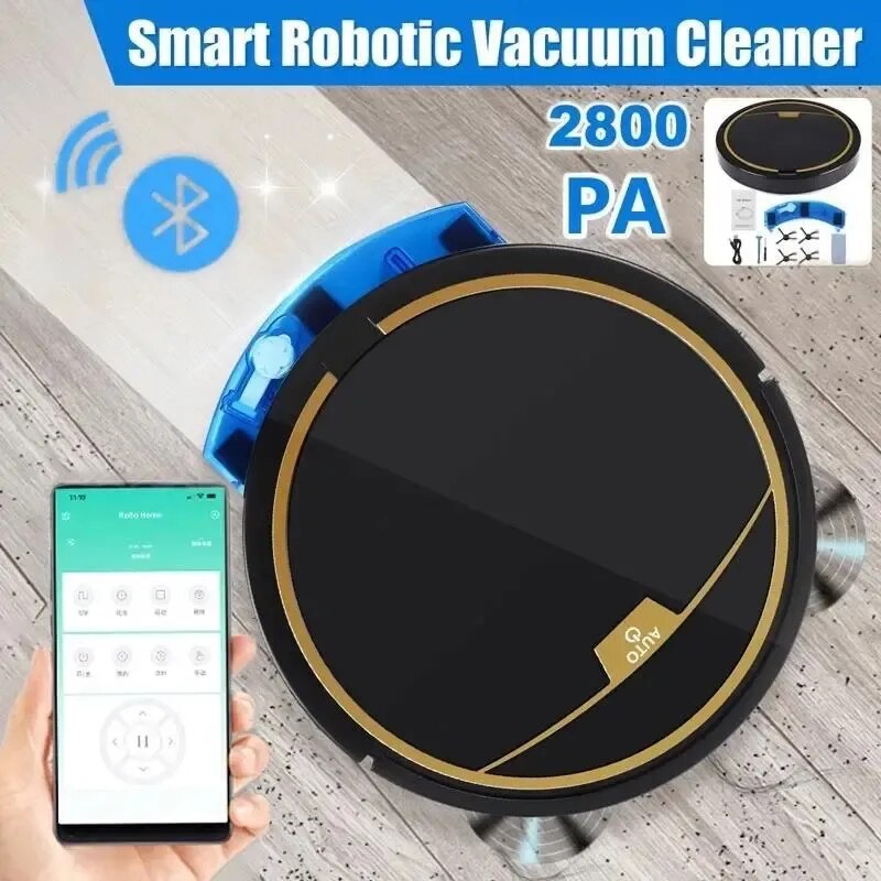Akıllı süpürme robotu tam otomatik sessiz süpürme ve üçü bir arada Ultra ince elektrikli süpürge temizleme makinesi anlamak