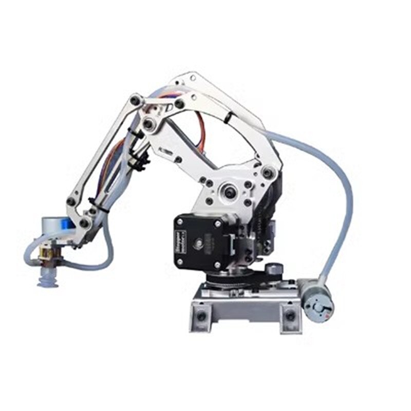 Arduino Robot endüstriyel robotik Model 4 eksenli Robot step için büyük emme Robot kol ile hava pompası