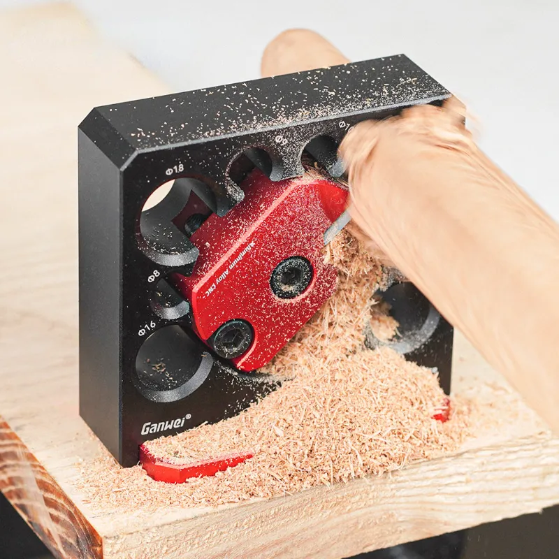 Ayarlanabilir dübel Maker Jig 8mm-20mm ile karbür bıçakları dönüm ağaç İşleme elektrikli matkap freze dübel yuvarlak çubuk aracı