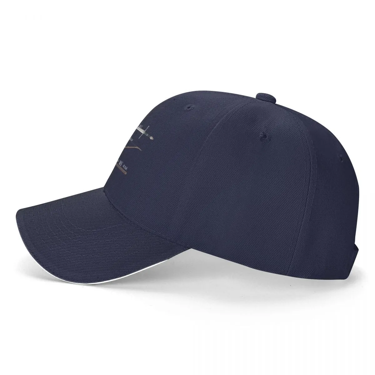 Bestseller-kılıcım var... (beyaz metin) beyzbol şapkası köpük parti şapkaları Rugby moda plaj kadin plaj Outlet 2023 erkek - Görsel 3