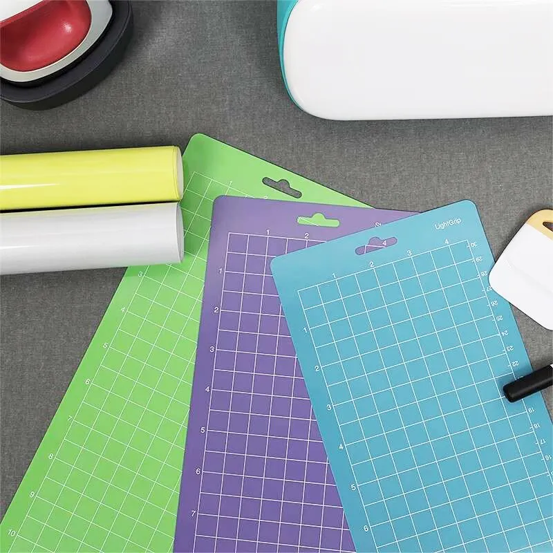 Cricut için 3 adet yazı ped yapışkan kesme pedi Pvc kalıp kesme makinesi pedleri çeşitli yapıştırıcı vinil aksesuarları