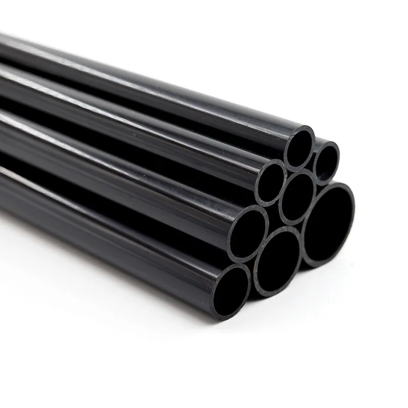 Siyah PVC boru O.D 20 ~ 50mm tarım bahçe sulama sert tüp balık tankı su boru akvaryum malzemeleri ev DIY Freme tüp