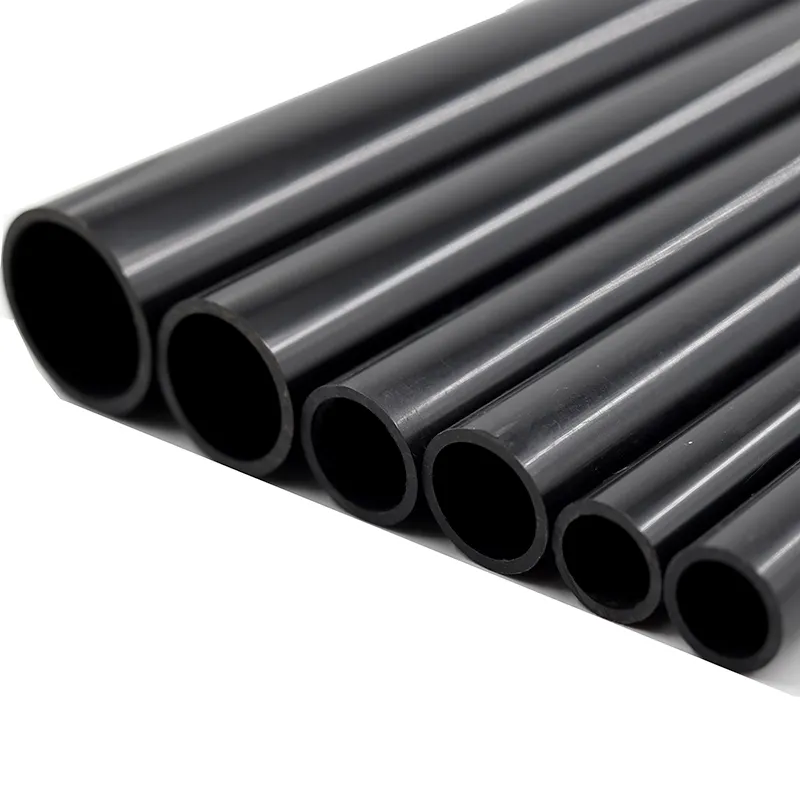 Siyah PVC boru O.D 20 ~ 50mm tarım bahçe sulama sert tüp balık tankı su boru akvaryum malzemeleri ev DIY Freme tüp - Görsel 2