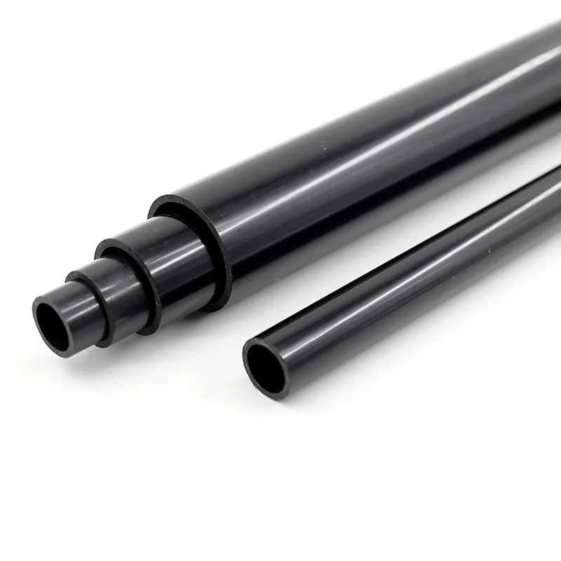 Siyah PVC boru O.D 20 ~ 50mm tarım bahçe sulama sert tüp balık tankı su boru akvaryum malzemeleri ev DIY Freme tüp - Görsel 4