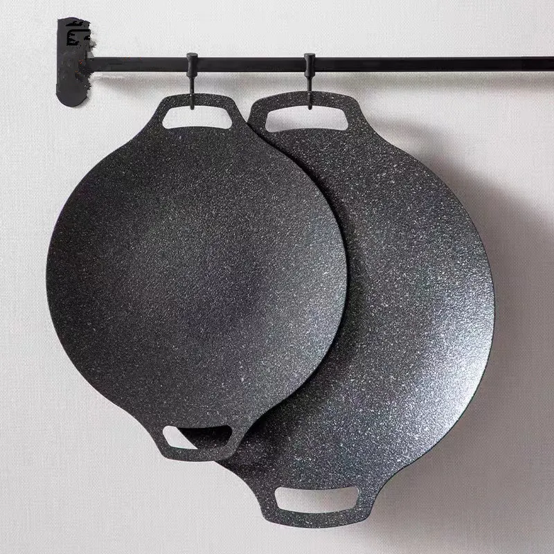 Taşınabilir açık kamp yapışmaz tava mutfak Bakeware yağ kızartma ev araçları için fırın tepsisi çok amaçlı indüksiyon ocak