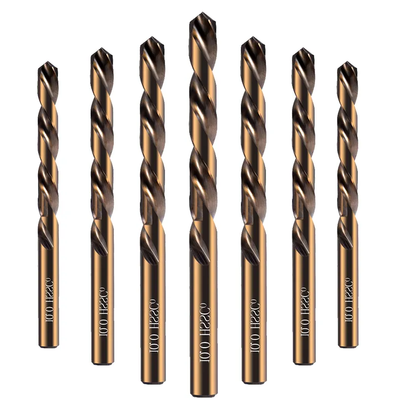 XUHAN yüksek kalite 1.0-13mm kobalt kaplı büküm matkap ucu seti HSS M35 silah matkap ucu ahşap/Metal delik kesici elektrikli el aletleri
