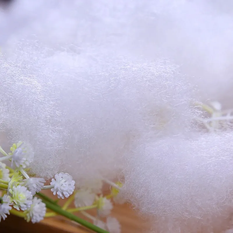 YOMDID 50g doldurma pamuk DIY giyim bebek dolması oyuncaklar Polyester doldurma malzemesi el sanatları yastık dolum PP pamuk
