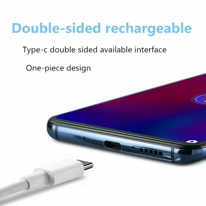 LOT USB C Type C Fast Data Charging Cable For Samsung LG Phones Tablets Android - Görsel 7