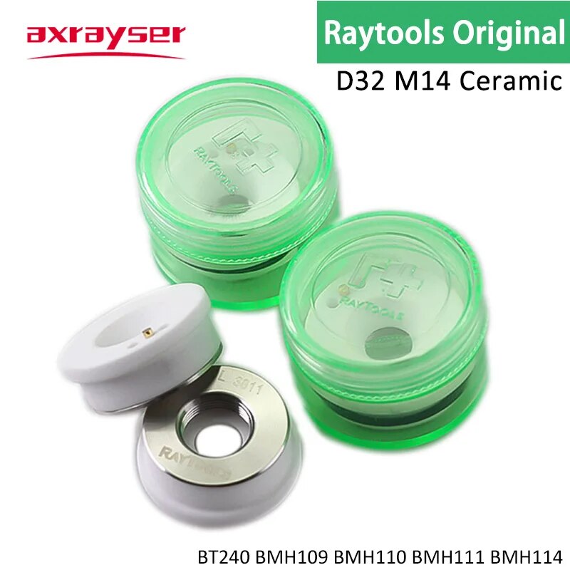 10 adet Raytools orijinal lazer koruyucu Windows 37x7 optik koruma Lens 27.9x4.1 sigortalı silika Fiber kesme makinesi parçaları
