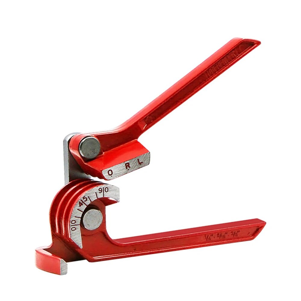 180/90 derece boru bükücü ağır tüp bükme makinesi ayarlanabilir 3 in 1 bakır Bender için 6/8/10mm boru bükme araçları