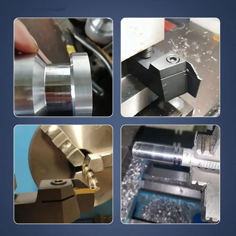Dönüm aracı Set eklemek tutucu Metal dönüm araçları sıkıcı Bar Shank torna kesici Metal dönüm çubuk karbür kanal açma CNC kesme