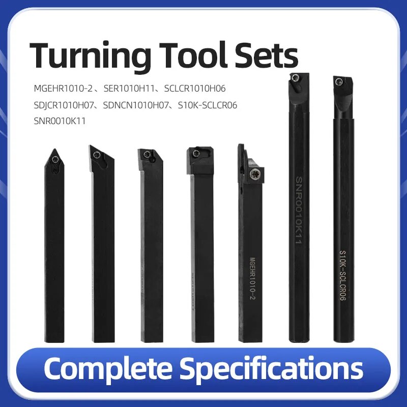 Dönüm aracı Set eklemek tutucu Metal dönüm araçları sıkıcı Bar Shank torna kesici Metal dönüm çubuk karbür kanal açma CNC kesme
