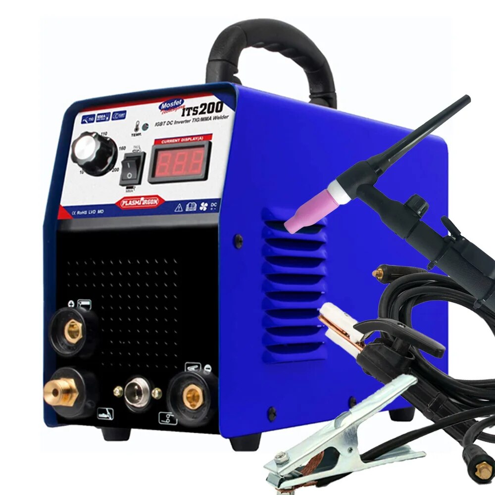 Tig KAYNAK MAKINESİ IGBT DC Inverter dijital kaynakçı makinesi MMA TIG kaynakçı yarı otomatik 2 in 1 elektrik Argon kaynak - Görsel 1