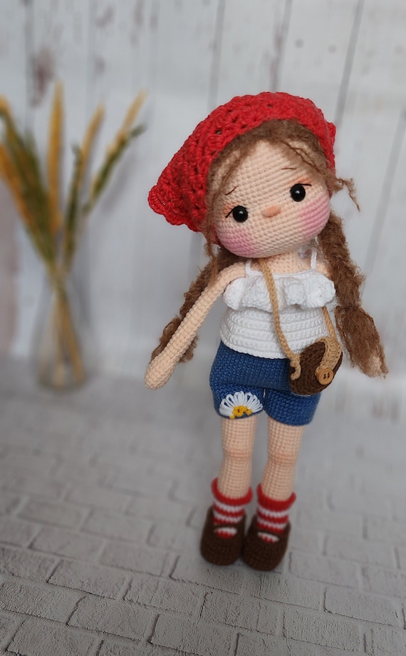 Waldorf Naturale Amigurumi Crochet Doll