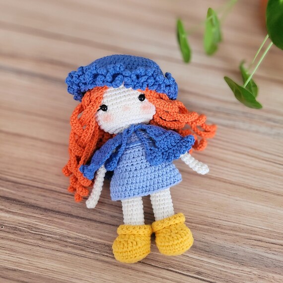 Handmade stuffed toy for your children / Amigurumi Doll / Stuffed Toy / Gift for girls / Healthy toy