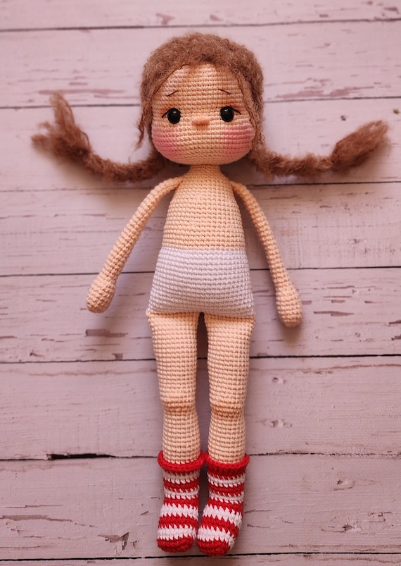 Waldorf Naturale Amigurumi Crochet Doll