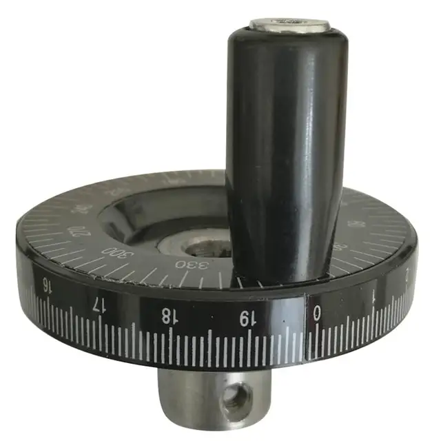 1 adet 10X6 3mm/8X6 3mm/10X80mm torna el çarkı mezun el çarkı ile açı ölçeği bakalit freze el çarkı mekanik parçalar