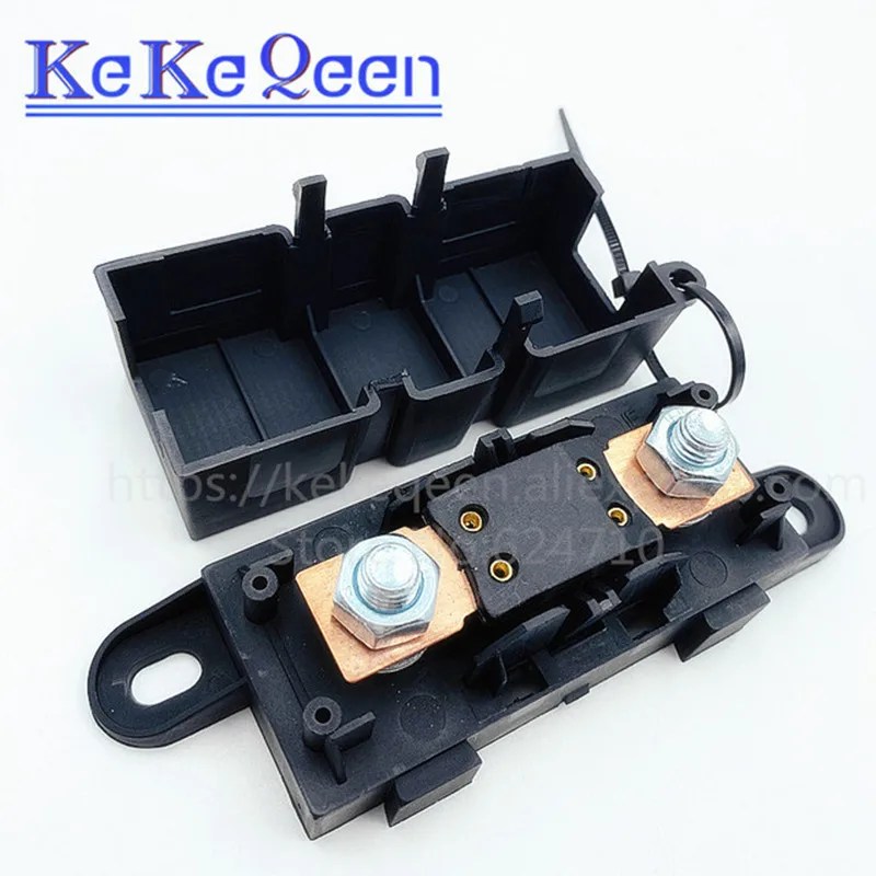 1 adet ANM-H3 MEGA otomatik sigorta tutucu/ANM cıvata-bıçak sigorta düz tip ANL sigorta 30A 50A 60A 70A 80A 100A 125A 175A 200A 225A -500A