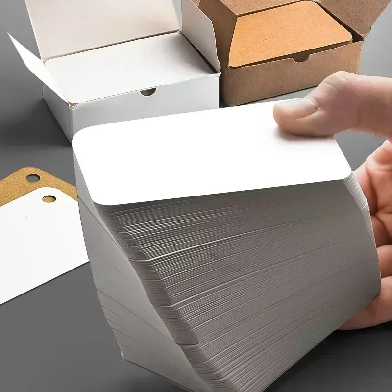 100/200 yaprak/kutu DIY dergisi taşınabilir boş kart bellek mesajı uygun kart tebrik kartları not defteri delme olabilir