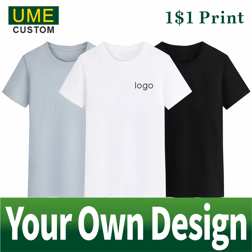 100% pamuk özel T Shirt tasarım Logo metin yapmak erkekler kadınlar baskı orijinal tasarım yüksek kalite hediyeler beyaz tişört 2022
