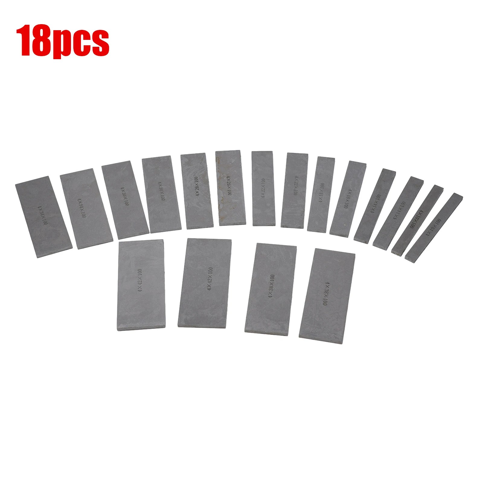 100x4mm 9pairs yüksek hassasiyetli paralel Set, paralellik: 0.005mm, paralel ped göstergesi blok seti freze pedleri seti
