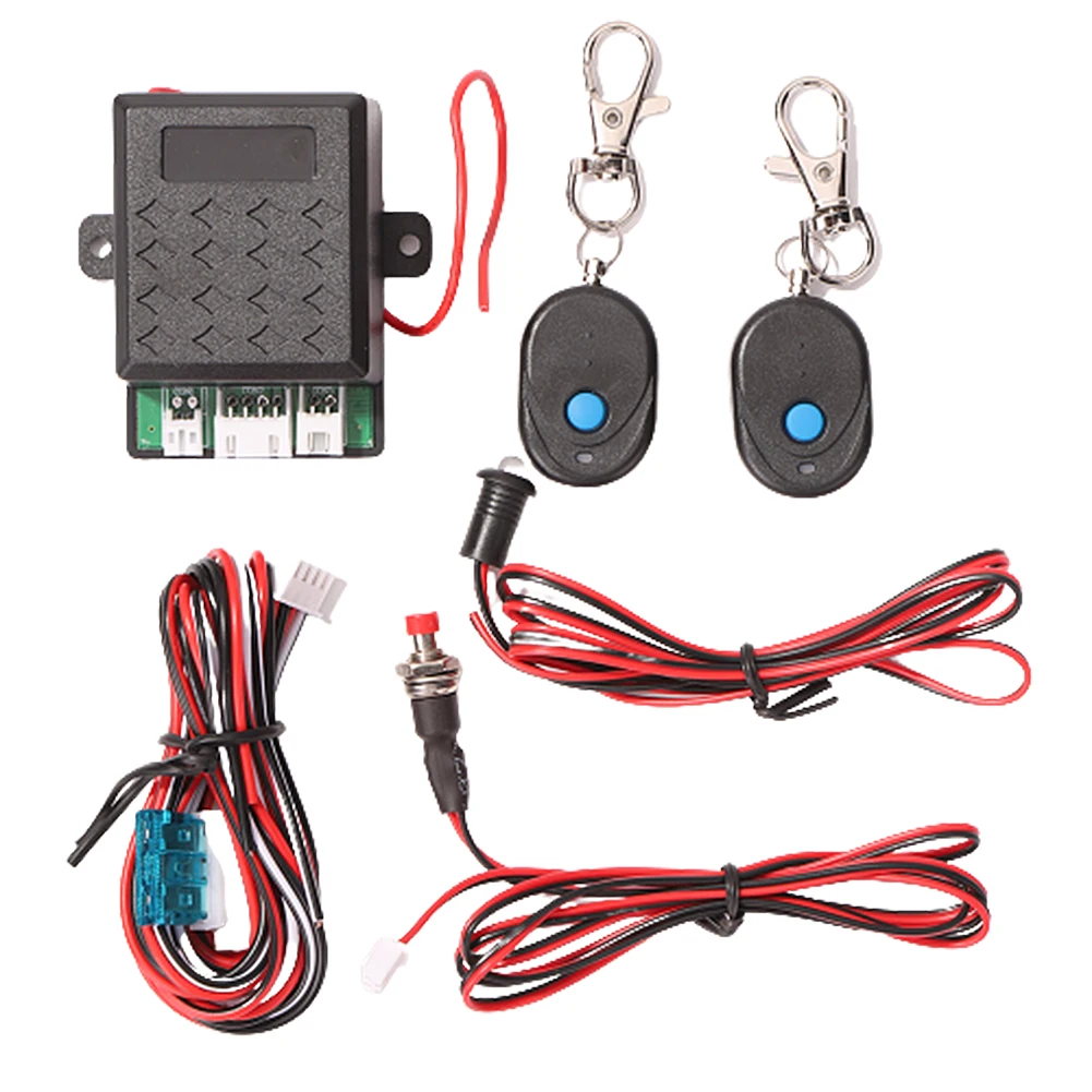 12V kablosuz motor kilidi kilitleme araba Alarm sistemleri anti-kaçırma akıllı devre kesim otomatik açma Immobilizer cihazı