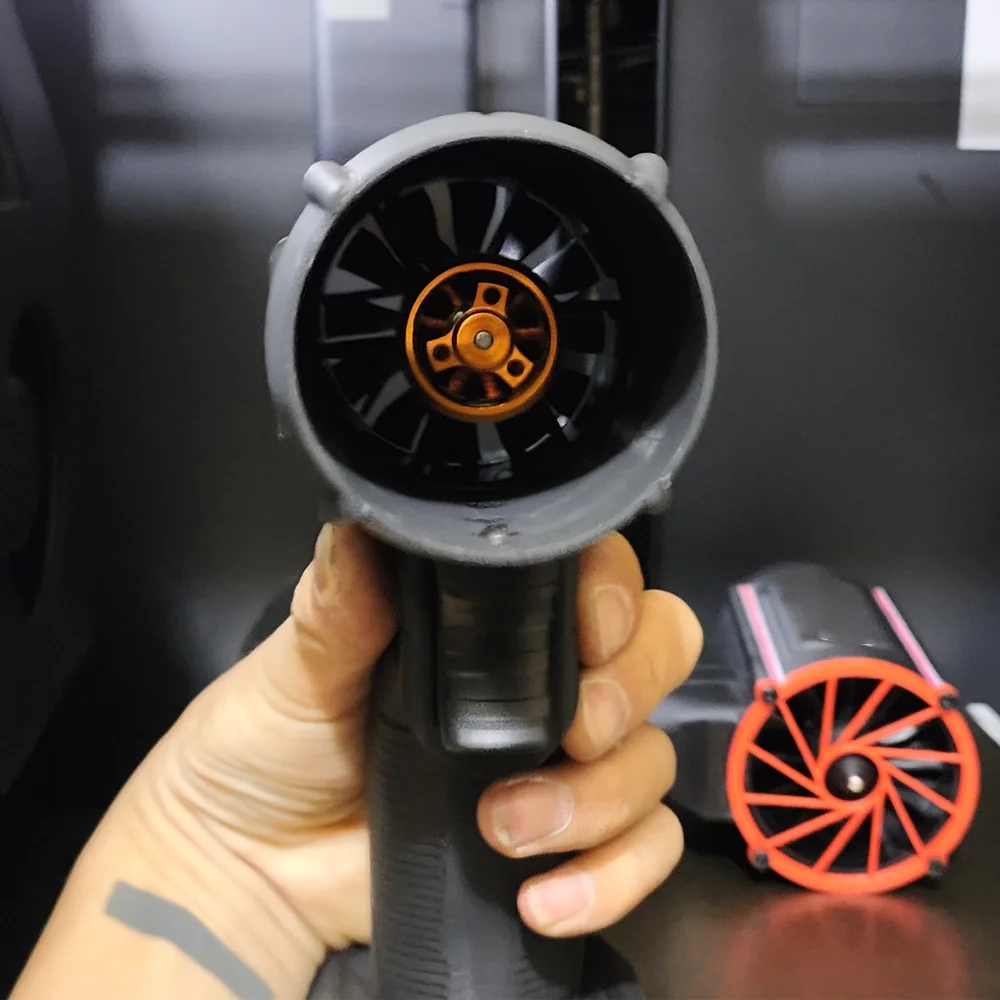 130000 döner araba yıkama hava tabancası Turbo Jet Fan elektrikli güçlü körükler el şiddetli fan kar temizleme hava kurutucu Makita için