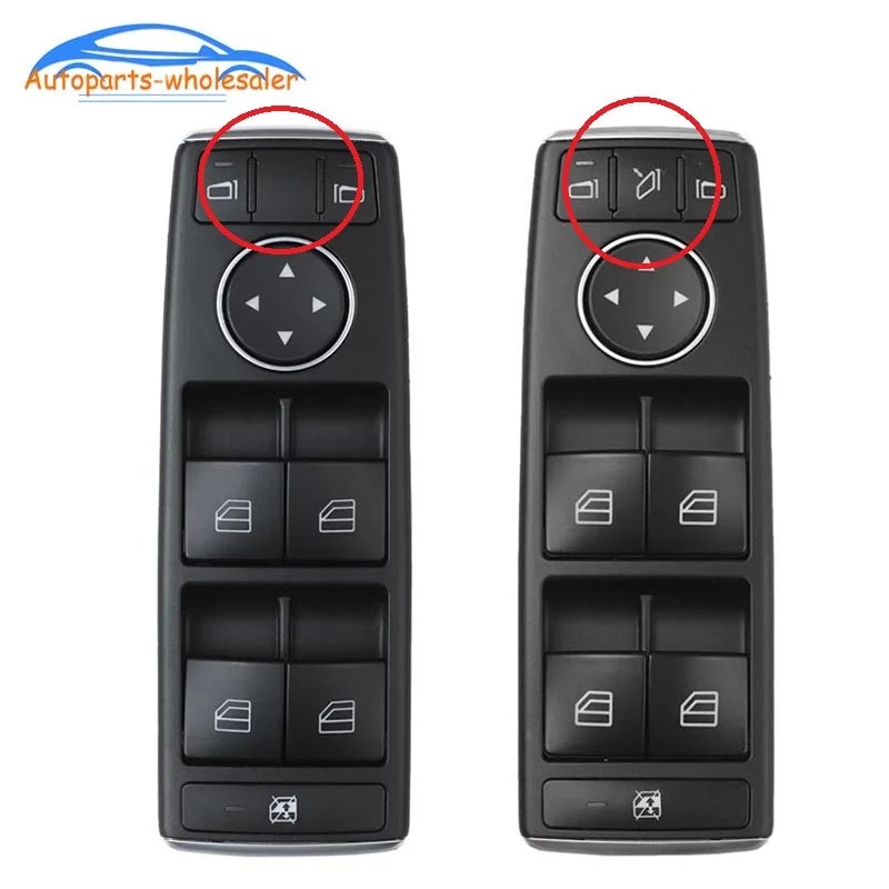 1669054300 1669054400 2049058202 Benz için W246 W176 W156 W117 Mercedes için bir B CLA GLA sınıfı elektrikli güç Master pencere anahtarı