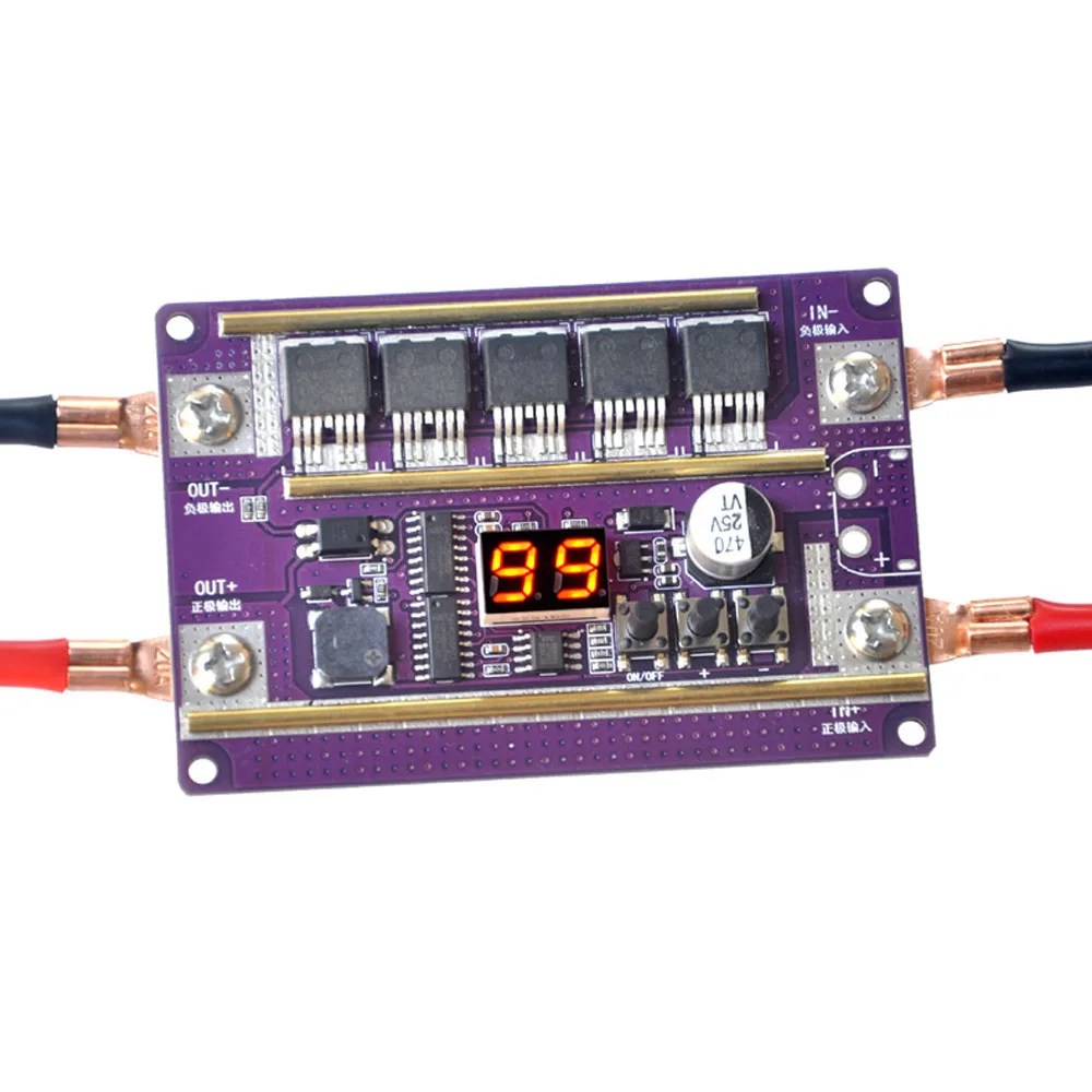 18650 lityum pil DIY kitleri için 12V nokta kaynakçı güç ayarlanabilir dijital nokta kaynak makinesi PCB devre nikel levha - Görsel 2
