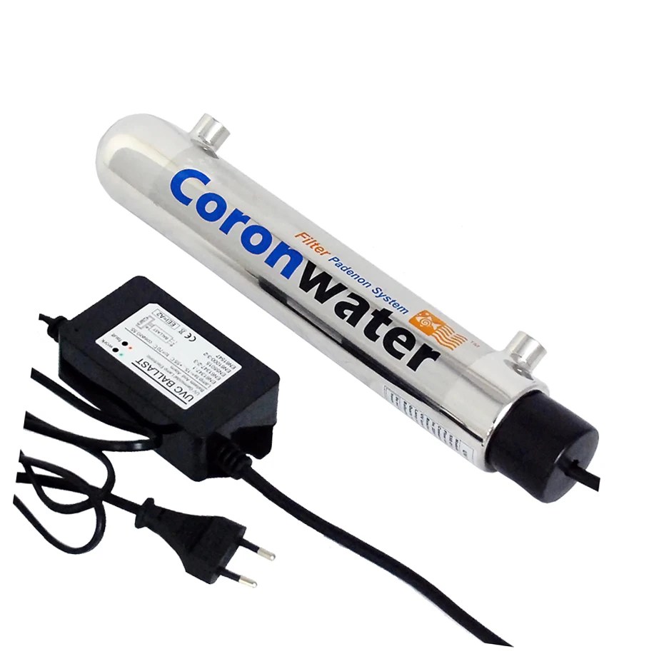 1GPM UV ultraviyole ışık su arıtıcısı sterilizatör sistemi dezenfeksiyon filtresi paslanmaz çelik SEV-5287PH