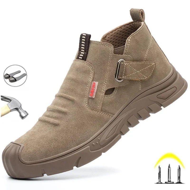 2023 pn iş ayakkabısı çalışma Sneakers erkekler yıkılmaz çelik ayak güvenlik botları erkekler için anti-delinme elektrik kaynak ayakkabı