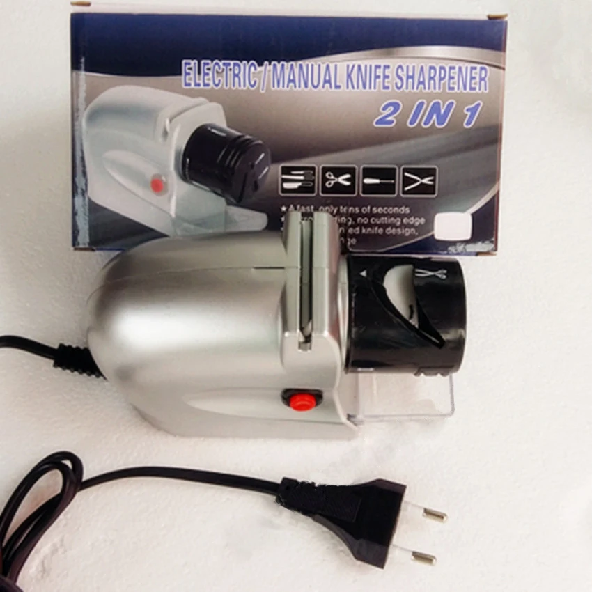 220V 0.06W ev elektrikli bıçak bileyici çok fonksiyonlu hızlı taşlama taşı tornavida makas bileme aletleri