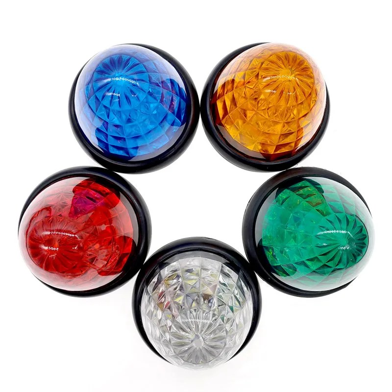 24V 16LED araba acil Alarm ışığı konik kuyruk dönüş sinyal lambası uyarı Tailight ampuller RV kamyon gümrükleme için işıklar
