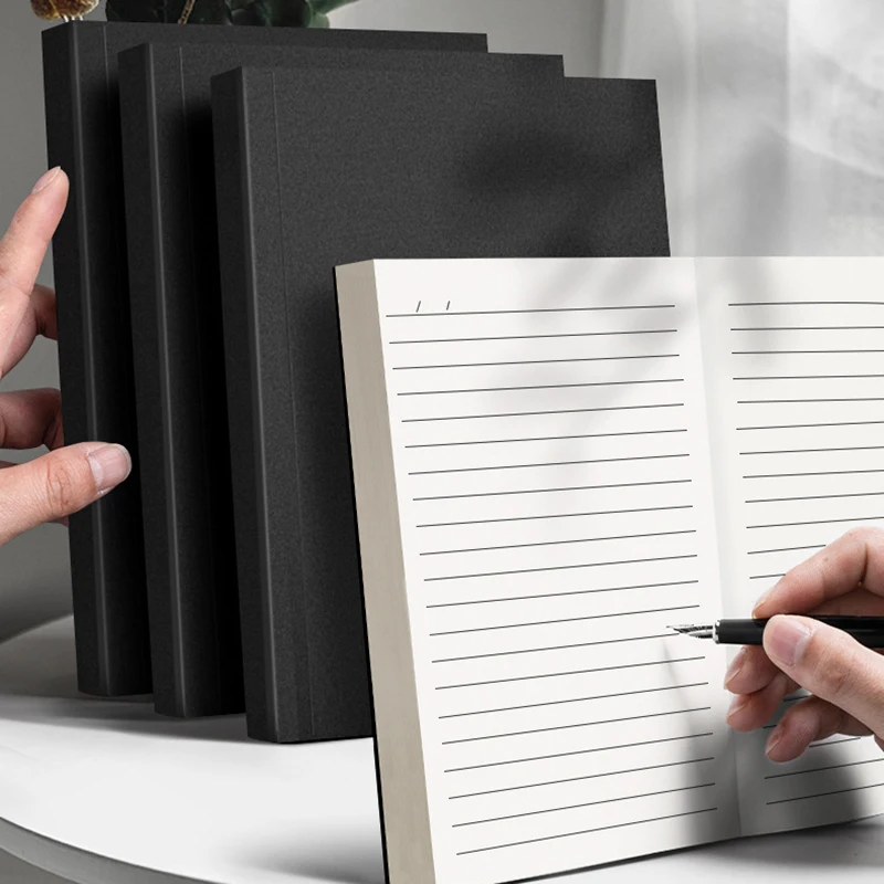 256 sayfa kalın A5/B5 dizüstü Sketchbook boş çizgiler izgara kağıt öğrenci not defteri dergisi günlüğü okul malzemeleri ofis kırtasiye