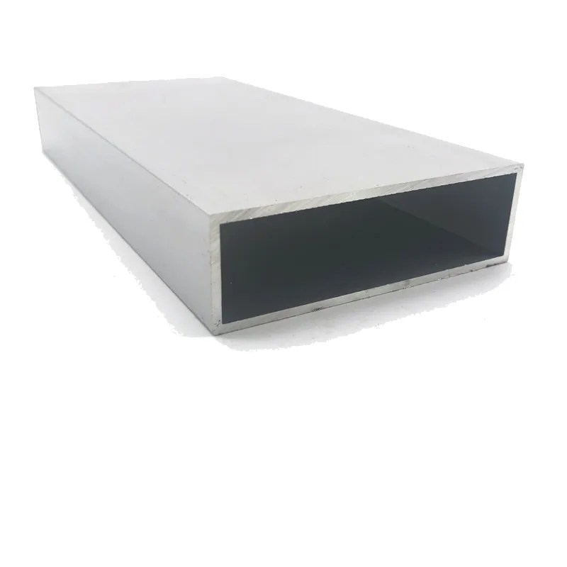 25x80mm kalınlığında 1mm2mm dikdörtgen alüminyum boru profili dekorasyon için 6063 alüminyum kare boru alüminyum profil - Görsel 2
