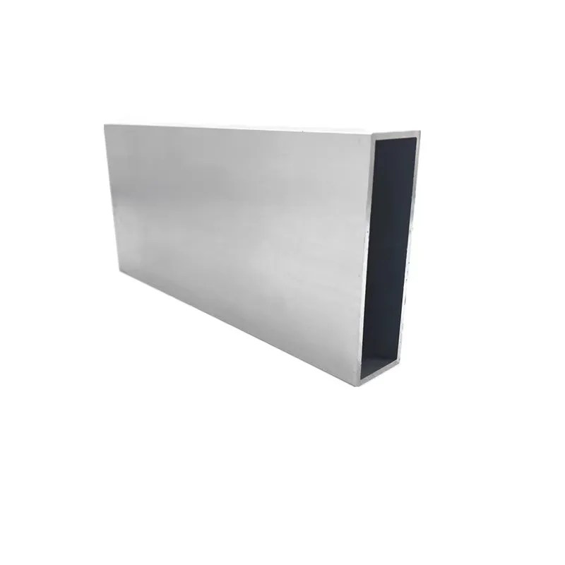 25x80mm kalınlığında 1mm2mm dikdörtgen alüminyum boru profili dekorasyon için 6063 alüminyum kare boru alüminyum profil - Görsel 5
