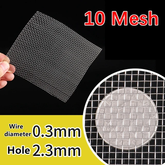 4-500M 304 paslanmaz çelik örgü dokuma çok kullanımlı filtre ekran Net aracı parçaları Metal ön onarım Fix tel örgü tarama levha