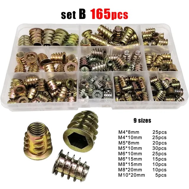 445/669 adet M1 M1.2 M1.4 M1.6 M2 M2.5 M3 M3.5 M4 M5 M6 M8 M10M12M16 304 paslanmaz çelik DIN934 Hex altıgen somun seti ürün çeşitliliği seti - Görsel 8