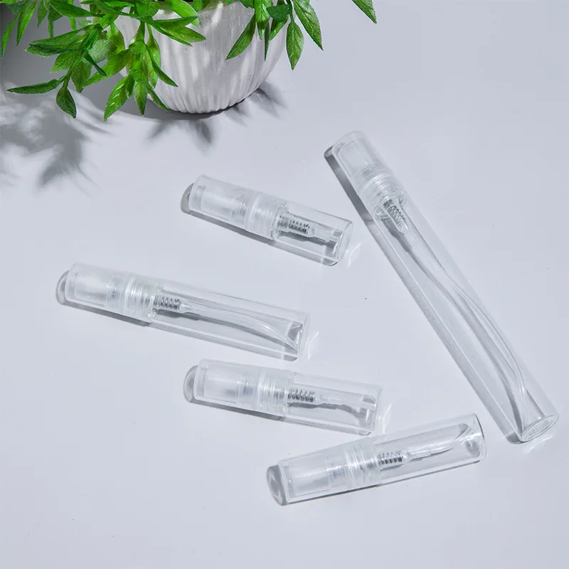 5/10 adet 2ml 3ml 5ml 10ml Mini taşınabilir parfüm şişe sprey doldurulabilir kozmetik örnek cam şişeleme boş konteyner