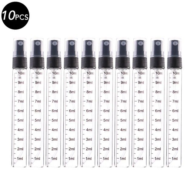 5/10 adet 2ml 3ml 5ml 10ml Mini taşınabilir parfüm şişe sprey doldurulabilir kozmetik örnek cam şişeleme boş konteyner