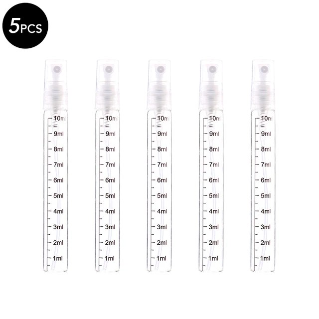 5/10 adet 2ml 3ml 5ml 10ml Mini taşınabilir parfüm şişe sprey doldurulabilir kozmetik örnek cam şişeleme boş konteyner - Görsel 7