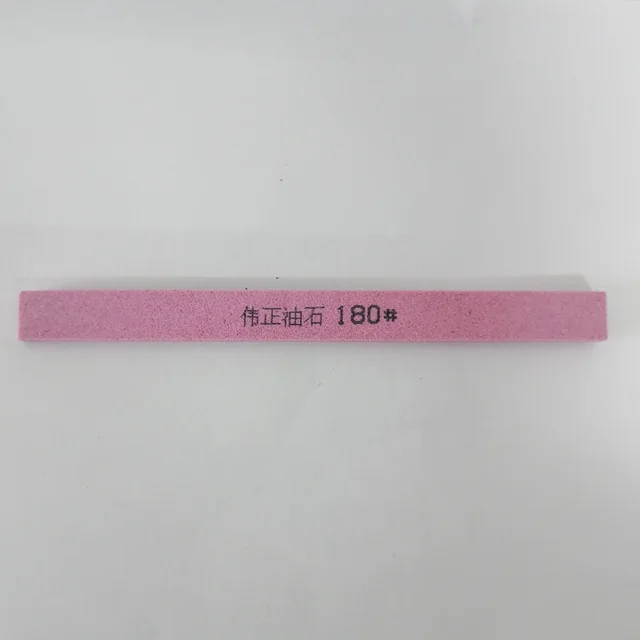 5 adet PA krom korundum 5*13*15mm bileme taş bıçak kalemtıraş Whetstone Grit80-320 Metal taşlama parlatma Oilstone
