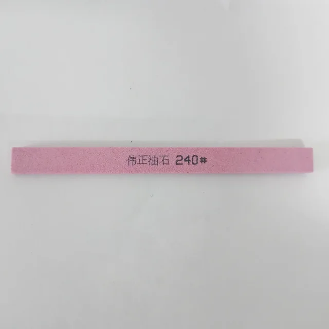 5 adet PA krom korundum 5*13*15mm bileme taş bıçak kalemtıraş Whetstone Grit80-320 Metal taşlama parlatma Oilstone
