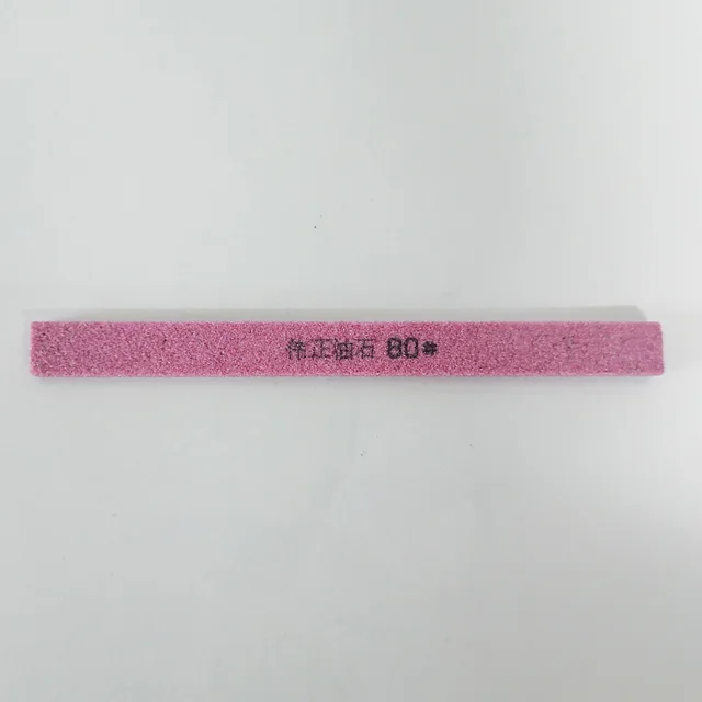 5 adet PA krom korundum 5*13*15mm bileme taş bıçak kalemtıraş Whetstone Grit80-320 Metal taşlama parlatma Oilstone