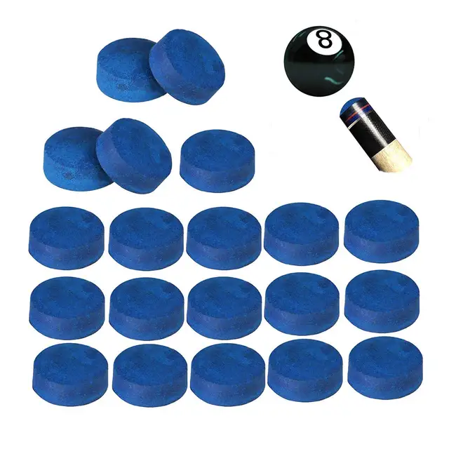 50 adet Snooker Cue İpuçları havuz Cue İpuçları bilardo Cue kafa bilardo aksesuarları 9MM / 10MM / 12MM / 13MM