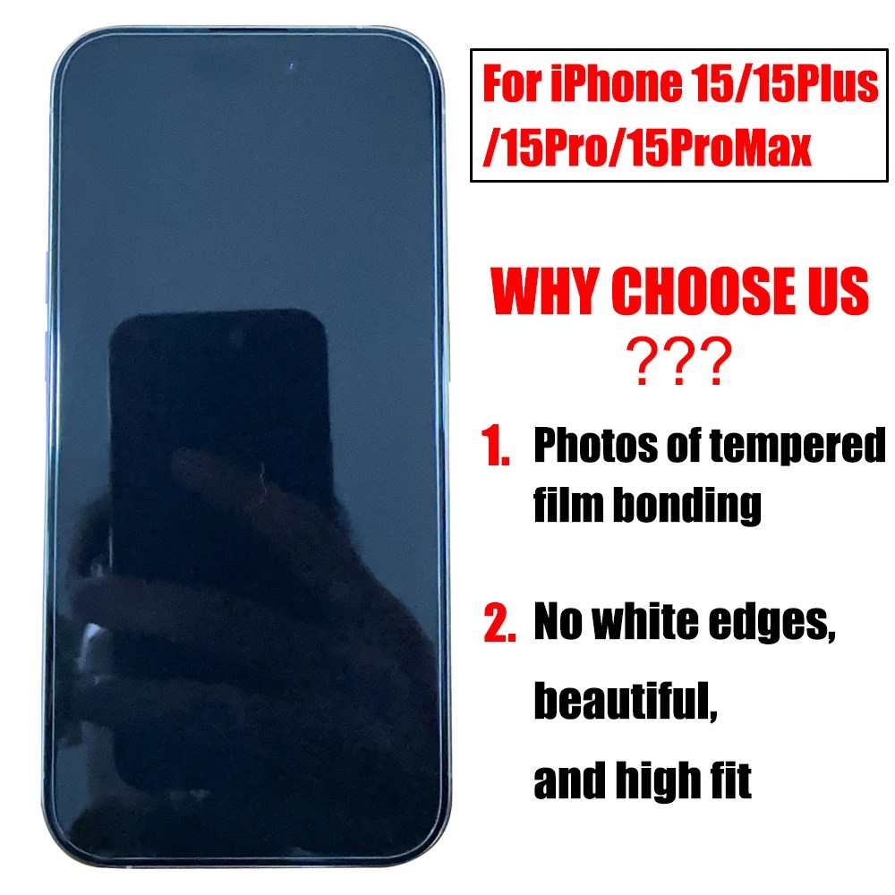 500D 4 adet ekran koruyucu iPhone 14 13 12 Pro Max 15 11 X XR XS Mini temperli cam iPhone 13 Pro Max tam kapak cam - Görsel 2