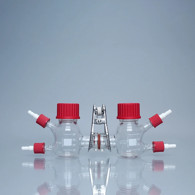 50ml tip II mikrobiyal yakıt mikrobiyal reaktör MFC Proton değişim membran elektroliz kimyasal reaktör katot anot tutabilir
