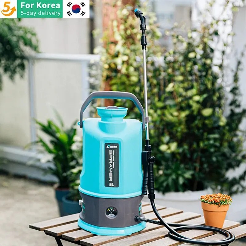 5L 8L 10L elektrikli püskürtücü geri sulama püskürtücü şarj edilebilir tarım bahçe araçları yüksek basınç Atomizer püskürtücü